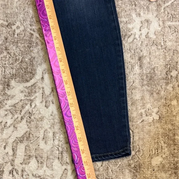 PAIGE Dark Blue Women's Skinny Jeans - Picture 4 of 5